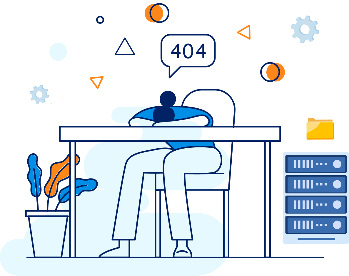 404 Error Graphic
